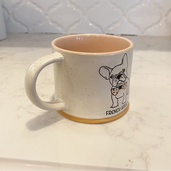 French Kisses Bulldog Pink Mug Frenchie - Picture 6 of 14
